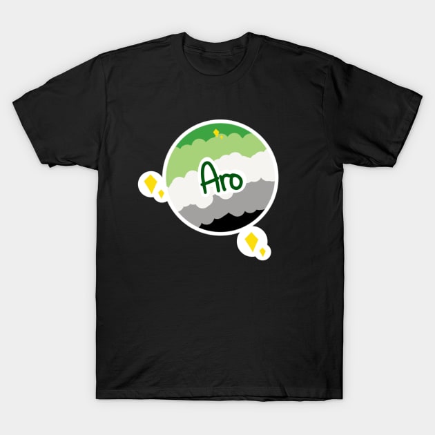 Pride Planet - Aromantic T-Shirt by hikav